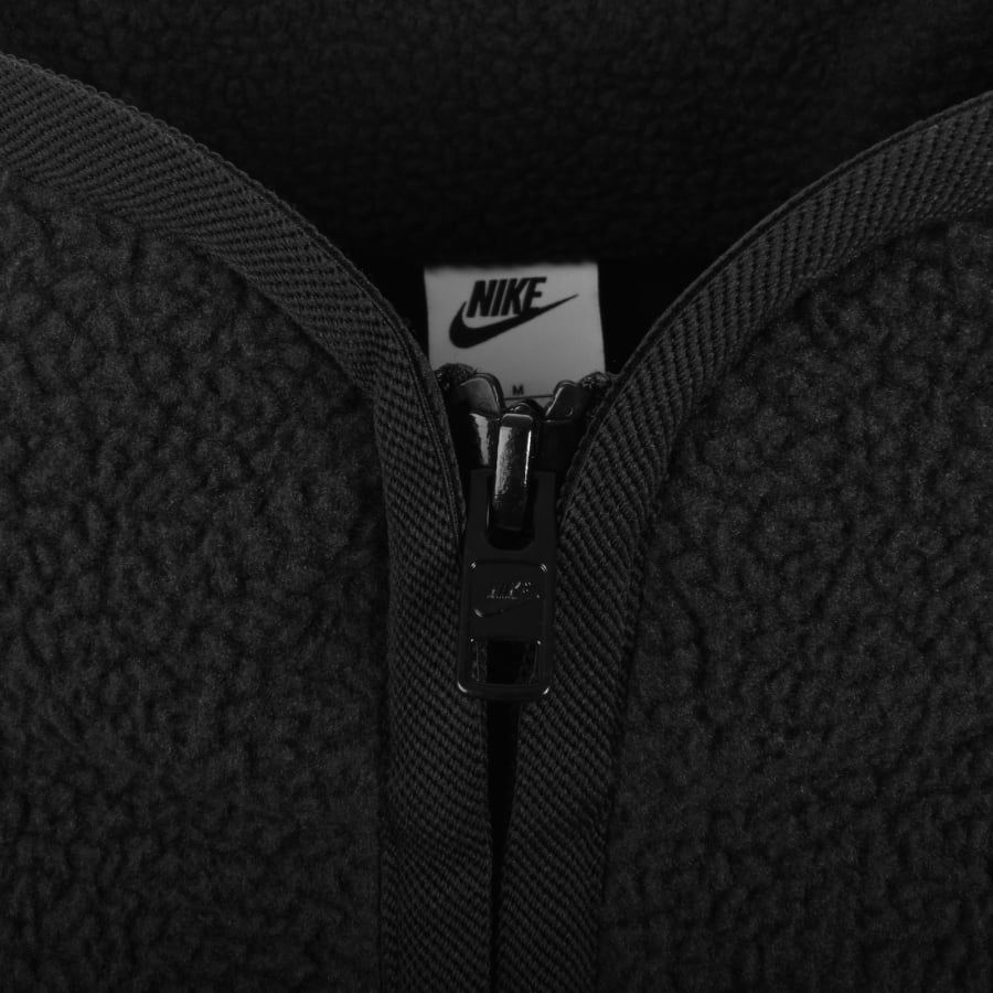 Nike winter fleece black store